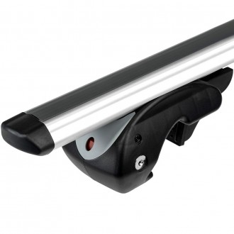 Příčníky na klasické podélníky / hagusy Aroso Leopard XL 135cm - aluminium / uzamykatelné
