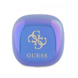 Guess 4G Logo Mini TWS Bezdrátová Sluchátka Blue