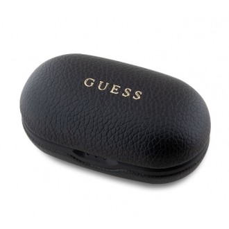 Guess PU Grained ENC TWS Bezdrátová Sluchátka Black