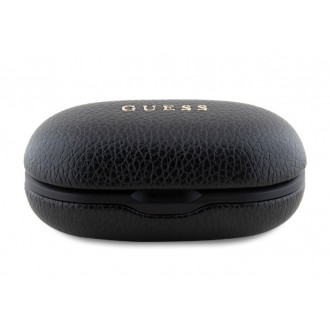 Guess PU Grained ENC TWS Bezdrátová Sluchátka Black