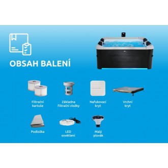 Bazén vířivý MSPA OSLO PLUS F-OS063WP