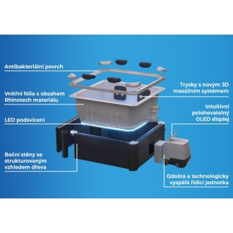 Bazén vířivý MSPA OSLO PLUS F-OS063WP