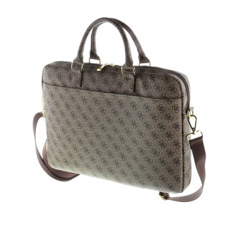 Guess 4G UpTown Computer Bag 15" Brown