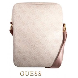 Guess pouzdro 10" růžové 4G velké kovové logo