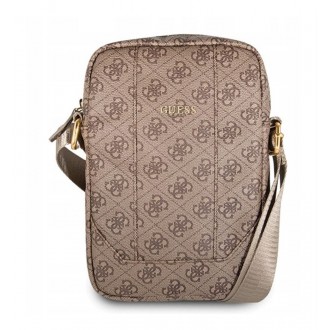 Guess pouzdro 10" hnědé 4G UPTOWN