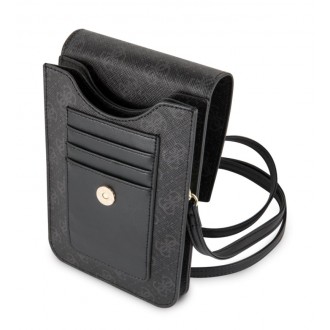 Guess 4G Wallet Universal Pouzdro Black