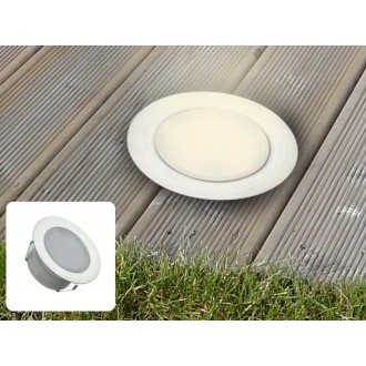 NEDES - LED podlahové svítidlo 1,5W / IP67 FL105 / 2800K - LFL114