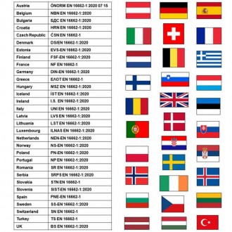 Sněhové řetězy / textilní návleky Isse Easy Sock - velikost L / celoevropská norma pro horské oblasti