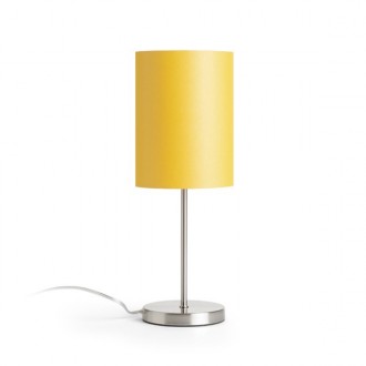 Rendl - RON 15/20 stínidlo Polycotton černá/bílé PVC max. 28W Barva/Materiál: Chintz meruňková, bílé PVC