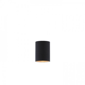 Rendl - RON 15/20 stínidlo Polycotton černá/bílé PVC max. 28W Barva/Materiál: Polycotton bílá, bílé PVC