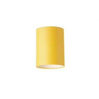 Rendl - RON 15/20 stínidlo Polycotton černá/bílé PVC max. 28W Barva/Materiál: Polycotton černá, zlatá fólie