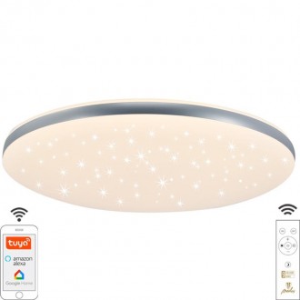 NEDES - LED svítidlo STAR + dálkový ovladač + Wifi 48W - LC912T