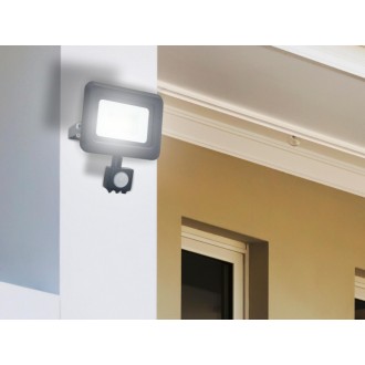 NEDES - LED reflektor + PIR 10W / 4000K - LF0021S