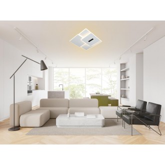 NEDES - LED stropní svítidlo s dálkovým ovladačem 95W - TA1323/W