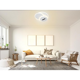 NEDES - LED stropní svítidlo s dálkovým ovladačem 90W - TA1322/W