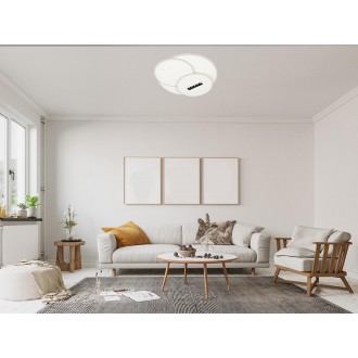 NEDES - LED stropní svítidlo s dálkovým ovladačem 90W - TA1322/W