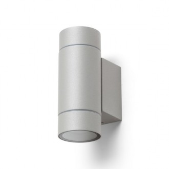 Rendl - MIZZI NEW II nástěnná antracitová 230V LED GU10 2x8W IP65