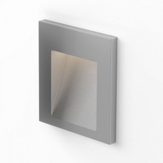Rendl - TESS SQ zápustná bílá 230V LED 3W IP54 3000K Barva: Šedá