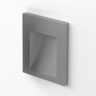 Rendl - TESS SQ zápustná bílá 230V LED 3W IP54 3000K Barva: Šedá