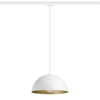 Rendl - GLADYS 40 pro tříokr. lištu černá/bílá 230V LED E27 15W