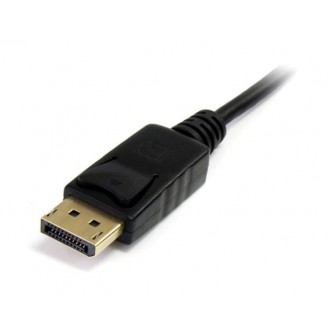 DeTech Kabel DP-DP M/M, 1.8м - černá