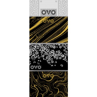 OVO - smršťovací košilky černé