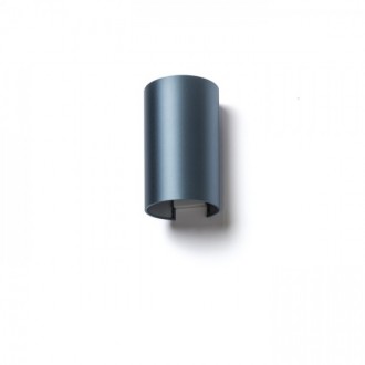 Rendl - RON W 15/25 nástěnná Monaco holubí šeď/stříbrné PVC 230V LED E27 15W Barva: černá/bílé PVC