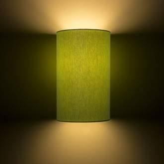 Rendl - RON W 15/25 nástěnná Monaco holubí šeď/stříbrné PVC 230V LED E27 15W Barva: černá/bílé PVC