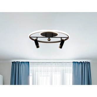 NEDES - LED stropní svítidlo s dálkovým ovladačem 60W - TA1333/B