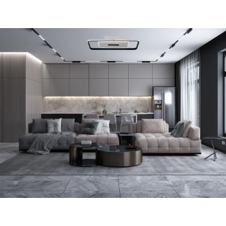 NEDES - LED stropní svítidlo s dálkovým ovladačem 75W - TA1331/WB