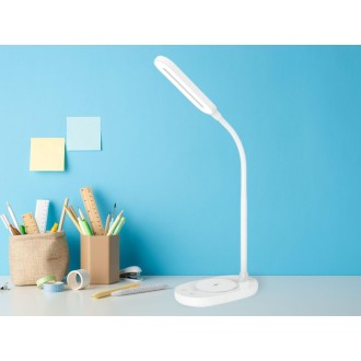 NEDES - LED lampa OCTAVIA 7W stmívatelná s bezdrátovým nabíjením - DL4301/W