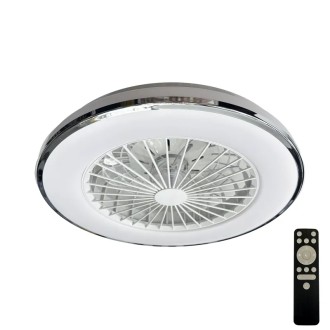 NEDES - LED svítidlo OPAL + stropní ventilátor + dálkový ovladač 48W - LCL6342