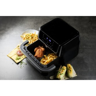 Horkovzdušná fritéza 10l s průzorem „rodinná edice“ - 1800 W