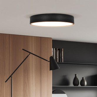 Solight LED osvětlení s dálkový ovladačem, 36W, 2300lm, 30cm, změna chromatičnosti, stmívatelné, černá