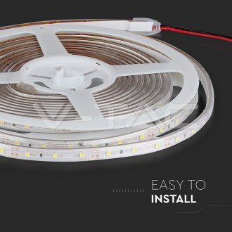 V-TAC LED pásek 3,6W-12V-SMD 3528-5m-IP65 VT-3528