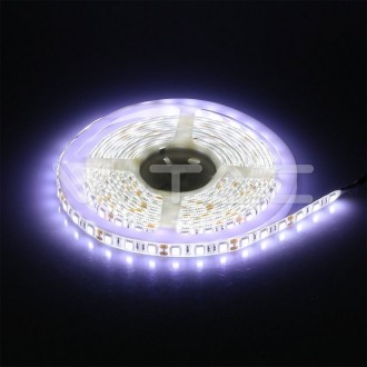 V-TAC LED pásek 10,8W-12V-SMD 5050-5m-VT-5050-IP65 barevná teplota (К): denní bílá / 4000K VT-5050
