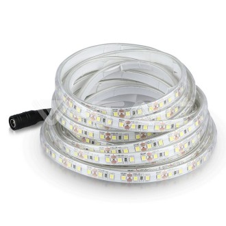 V-TAC LED pásek 7,2W-12V-120LED/M-SMD 3528-VT-3528-IP65 barevná teplota (К): denní bílá / 4000K VT-3528