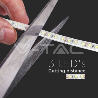 V-TAC LED pásek 7,2W-12V-120LED/M-SMD 3528-VT-3528-IP65 barevná teplota (К): denní bílá / 4000K VT-3528