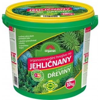 Hnojivo na jehličnany a okrasné dřeviny - 10 kg kbelík