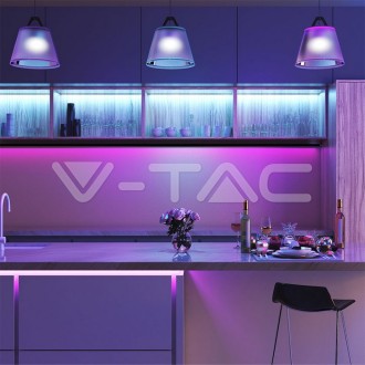 V-TAC LED pásek RGB-4,8W-12V-SMD 5050-VT-5050-IP20 VT-5050