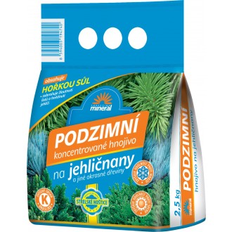 Hnojivo podzimní - jehličnany 2,5 kg
