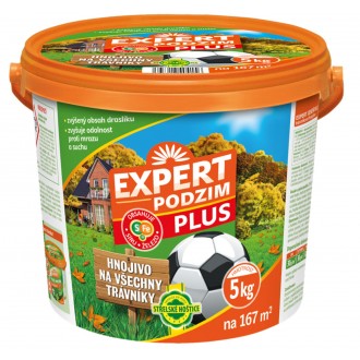 Hnojivo trávníkové - Expert podzim Plus 5 kg kbelík