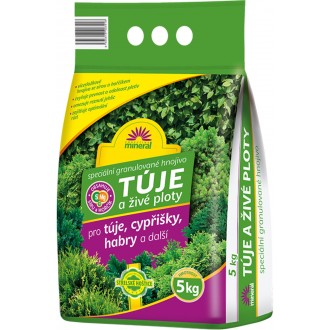Hnojivo túje a živé ploty - 5 kg