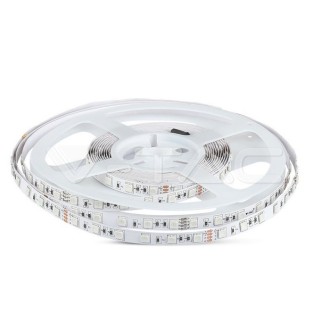 V-TAC LED pásek 9W-24V-SMD5050-VT-5050-IP20 barevná teplota (К): teplá bílá / 3000K VT-5050