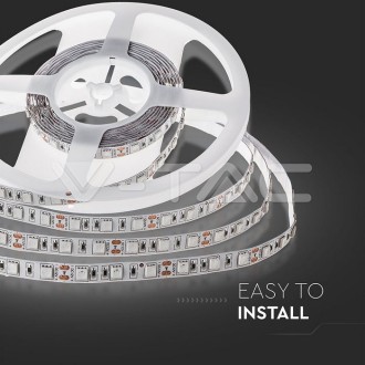 V-TAC LED pásek 9W 12V SMD 5050, VT-5050 IP20 barevná teplota (К): studená bílá / 6400K VT-5050