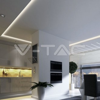 V-TAC LED pásek 9W 12V SMD 5050, VT-5050 IP20 barevná teplota (К): studená bílá / 6400K VT-5050