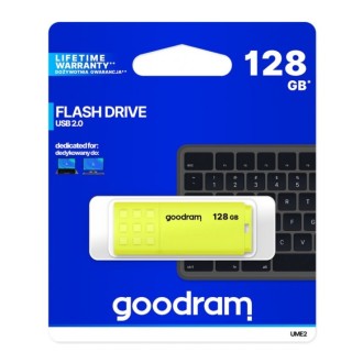GOODRAM UME2 YELLOW USB 2.0 128GB