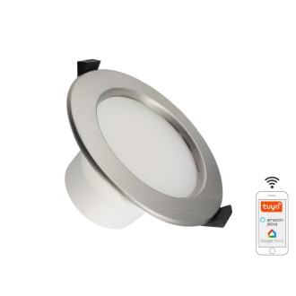 NEDES - LED svítidlo WIFI 10W / IP44 / 3000K - 6500K / SI - LDL164/SW