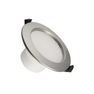 NEDES - LED svítidlo 10W / IP44 / DR01 / SMD / 4000K / SI - LDL154/S