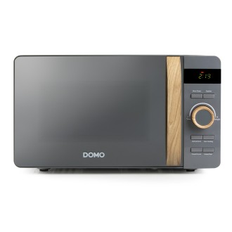 Mikrovlnná trouba - šedá - WOOD YOU - DOMO DO3420
